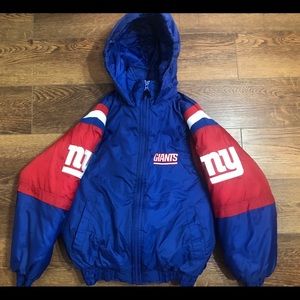 NY Giants vintage kid’s puffer jacket